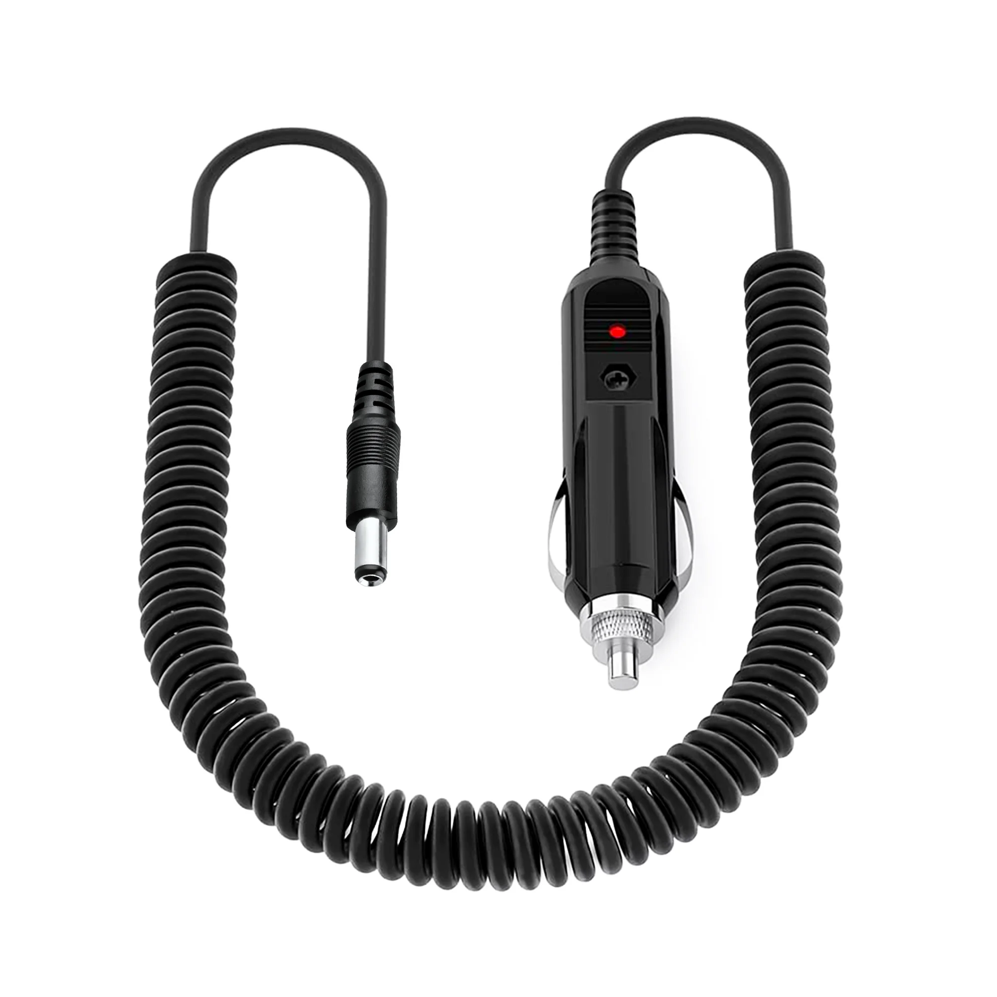 Cigarette lighter 120 DC connector (spring wire 1.5m)