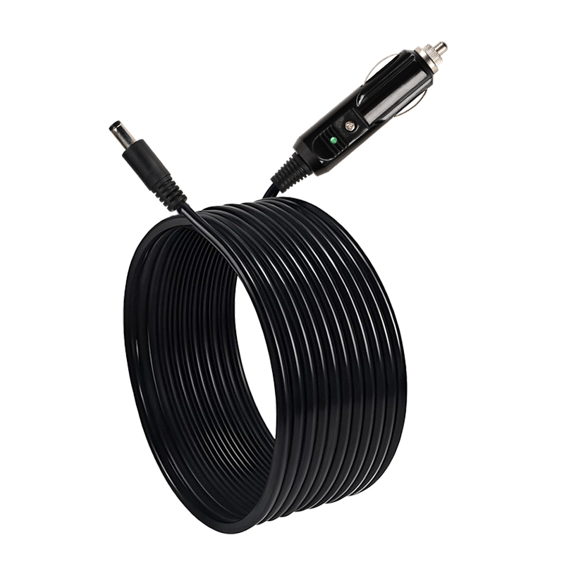 Car Cigarette Lighter Power Plug Cable Adapter Male to DC