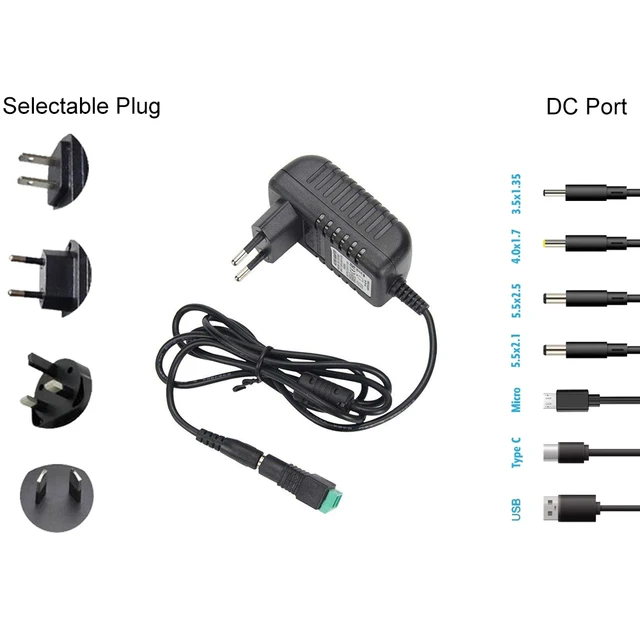 Power adapter 12-24V